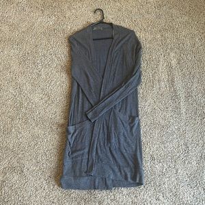 Long Grey Cardigan